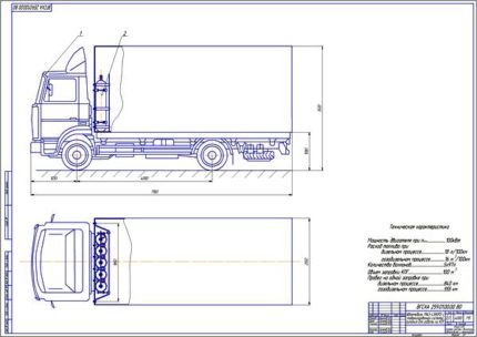 Дипломная работа на тему: Модернизация системы питания автомобиля МАЗ-4380 Р2