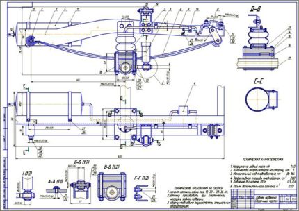 Дипломная работа на тему: Проект модернизации задней подвески автомобиля УАЗ-23632