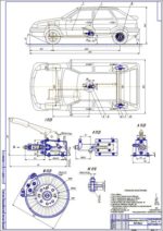 Дипломная работа на тему: Проект модернизации тормозной системы ВАЗ-2114 путем установки стояночного гидравлического тормоза