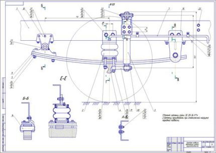 Дипломная работа на тему Передняя подвеска и тормозная система автомобиля МАЗ-4370