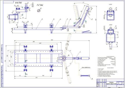 Дипломная работа на тему: Проектирование участка кузовного ремонта СТО с разработкой стенда для правки кузовов