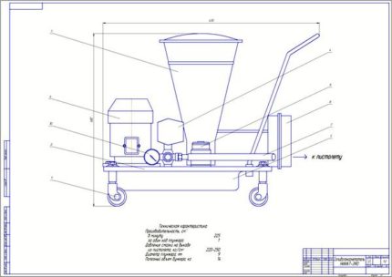 Дипломная работа на тему: Реконструкция СТО с разработкой солидологнагнетателя передвижного типа
