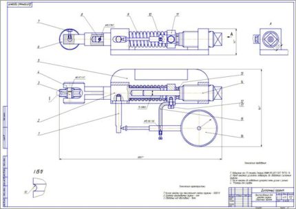 Дипломная работа на тему: Проект реконструкции ремонтной мастерской с разработкой устройства для накатки пружин