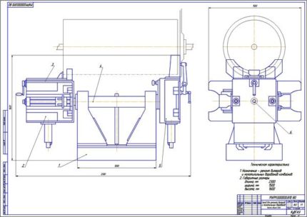 Дипломная работа на тему: Модернизация стенда для ремонта барабана молотильного устройства комбайнов Дон-1500Б