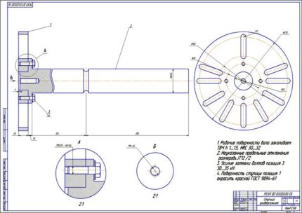 Дипломная работа на тему: Разработка стенда для правки дисков автомобильных колёс