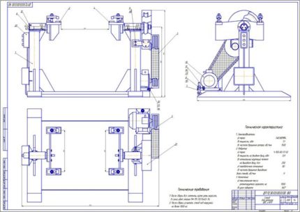 Дипломная работа на тему: Проект реконструкции ремонтной мастерской с разработкой стенда для ремонта ДВС и КПП