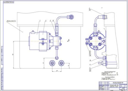 Дипломная работа на тему: Разработка СТО с разработкой устройства для предпусковой подготовки двигателя