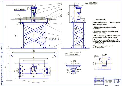 Дипломная работа на тему Реконструкция кузнечно-рессорного участка с разработкой стенда для ремонта рессор
