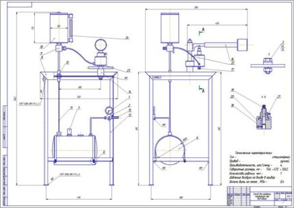 Дипломная работа на тему: Реконструкция топливного участка для ПАЗ - Стенд для проверки плунжерных пар