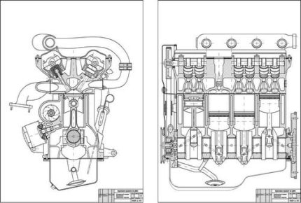 Двигатель ЗМЗ 16-клапанный